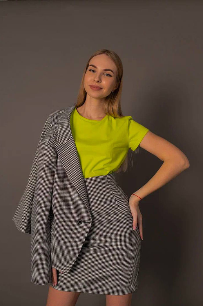 Kuznetsova YS - пиджак «гусиная лапка»